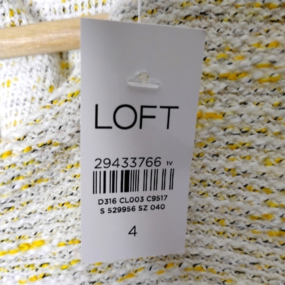 LOFT Sleeveless Drop Waist Dress With Pockets Size 4 NWT - Picture 10 of 12